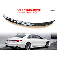 Μαύρη Αεροτομή Πορτ Μπαγκάζ για Mercedes S W223 - DMb28 - Sellzone.bg Μαύρη Αεροτομή Πορτ Μπαγκάζ για Mercedes S W223 - DMb28