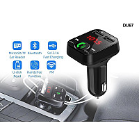 Πομπός Bluetooth FM με λειτουργία hands-free - DU67 - Sellzone.bg Πομπός Bluetooth FM με λειτουργία hands-free - DU67