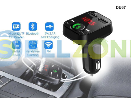 Πομπός Bluetooth FM με λειτουργία hands-free - DU67
