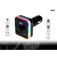 Υψηλής τεχνολογίας πομπός Bluetooth FM με δύο θύρες USB - DU68 - Sellzone.bg Υψηλής τεχνολογίας πομπός Bluetooth FM με δύο θύρες USB - DU68