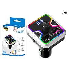 Έγχρωμος πομπός Bluetooth FM για αυτοκίνητο, φορτηγό, λεωφορείο - DU69 - Sellzone.bg Έγχρωμος πομπός Bluetooth FM για αυτοκίνητο, φορτηγό, λεωφορείο - DU69