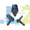 T11 Πομπός ραδιοφώνου αυτοκινήτου Bluetooth FM με κάρτα Micro SD/TF - DU75 - Изображение 3 - Sellzone.bg T11 Πομπός ραδιοφώνου αυτοκινήτου Bluetooth FM με κάρτα Micro SD/TF - DU75 - Изображение 3