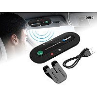 Bluetooth FM πομπός για το αντηλιακό σκίαστρο αυτοκινήτου, χρόνος ομιλίας 10 ωρών - DU80 - Sellzone.bg Bluetooth FM πομπός για το αντηλιακό σκίαστρο αυτοκινήτου, χρόνος ομιλίας 10 ωρών - DU80