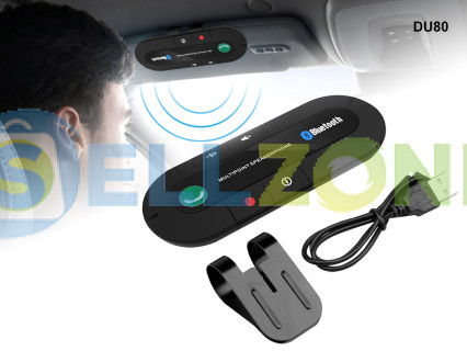 Bluetooth FM πομπός για το αντηλιακό σκίαστρο αυτοκινήτου, χρόνος ομιλίας 10 ωρών - DU80