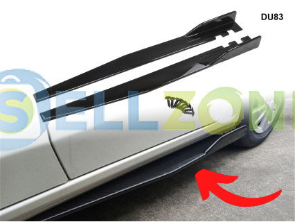 Universal μαύρα πλαϊνά μαρσπιέ 119cm - DU83