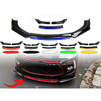 Universal add-on για lip spoiler μπροστινού προφυλακτήρα σε διαφορετικά χρώματα - DUa01-DUa07 - Sellzone.bg Universal add-on για lip spoiler μπροστινού προφυλακτήρα σε διαφορετικά χρώματα - DUa01-DUa07