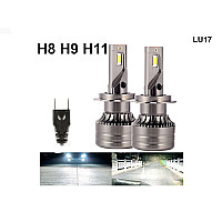 Λαμπτήρες LED H8 H9 H11 με λευκό φως CANBUS - 46W, 6000lm -LU17 - Sellzone.bg Λαμπτήρες LED H8 H9 H11 με λευκό φως CANBUS - 46W, 6000lm -LU17