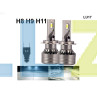 Λαμπτήρες LED H8 H9 H11 με λευκό φως CANBUS - 46W, 6000lm -LU17 - Изображение 4