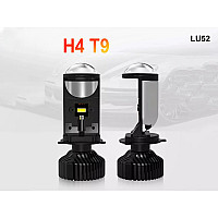 H4 T9 LED Προβολέας Canbus Λαμπτήρες με μεγεθυντικό φακό για προβολείς - LU52
