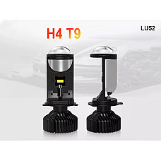 H4 T9 LED Προβολέας Canbus Λαμπτήρες με μεγεθυντικό φακό για προβολείς - LU52 - Sellzone.bg H4 T9 LED Προβολέας Canbus Λαμπτήρες με μεγεθυντικό φακό για προβολείς - LU52