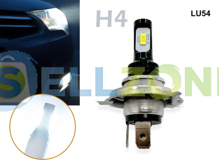 Λαμπτήρες LED αυτοκινήτου H4 6000k ανθεκτικοί στις κρούσεις, υψηλής φωτεινότητας  - LU54