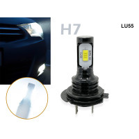 H7 Λαμπτήρες LED αυτοκινήτου 6000k Υψηλής φωτεινότητας αντικραδασμικές - LU55