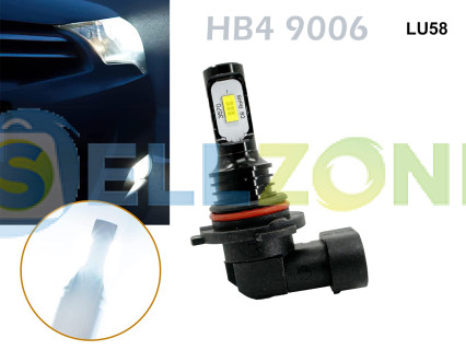 Λαμπτήρες LED αυτοκινήτου HB4 9006 6000k ανθεκτικοί στις κρούσεις, υψηλής φωτεινότητας - LU58
