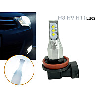 Λαμπτήρες αυτοκινήτου H8 H9 H11 6000K εξαιρετικά φωτεινοί 6000LM LED - LU62
