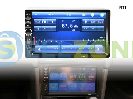 Πολυμέσα Universal 2 Din με οθόνη 7 ιντσών 7018B - N11