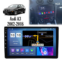 Οθόνη πολυμέσων 9,8 ιντσών υψηλής ποιότητας για AUDI A3 8P 02 - 08 – N22