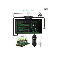 Θερμαινόμενο χαλάκι προπαρασκευής δενδρυλλίων με ψηφιακό έλεγχο θερμοκρασίας 25 x 52 cm - PL08