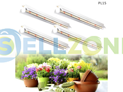 4 λωρίδες φωτιστικών LED για καλλιέργεια και ανάπτυξη φυτών εσωτερικού χώρου – PL15