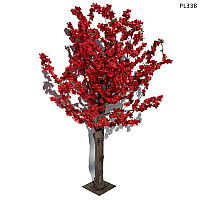 Τεχνητό κόκκινο δέντρο Ροδακινιά για διακόσμηση 1.5m - PL338 - Sellzone.bg Τεχνητό κόκκινο δέντρο Ροδακινιά για διακόσμηση 1.5m - PL338