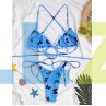 Γυναικείο μαγιό δύο τεμαχίων μπλε πεταλουδίτσες - W0692-W0694 - Изображение 1 - Sellzone.bg Γυναικείο μαγιό δύο τεμαχίων μπλε πεταλουδίτσες - W0692-W0694 - Изображение 1