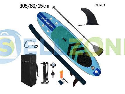 Φουσκωτή σανίδα SUB σανίδα μπλε Duraero 10' – ZU703