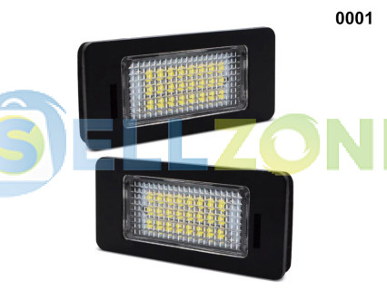 24 SMD LED Canbus Φώτα Πινακίδας Led για BMW E90 E60 X5 X6 - 0001