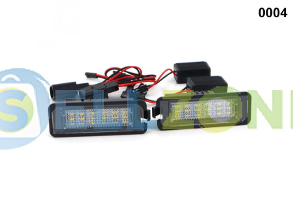 Φώτα LED για πίσω πινακίδα εγγραφής για VW Golf, Passat - 0004