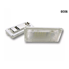 Φώτα πινακίδας LED υψηλής ποιότητας με λευκό φως για BMW E46 - 0006