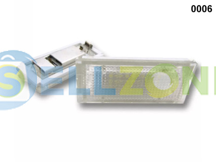 Φώτα πινακίδας LED υψηλής ποιότητας με λευκό φως για BMW E46 - 0006