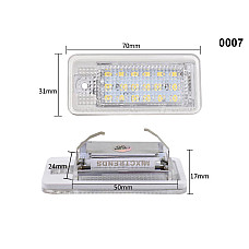 18 φώτα SMD LED Canbus για AUDI A3 A4 A6 - 0007