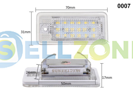 18 φώτα SMD LED Canbus για AUDI A3 A4 A6 - 0007