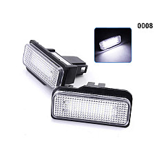 Φώτα LED μακράς διαρκείας πίσω πινακίδας για Mercedes W211 W203 - 0008