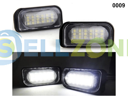 Canbus Φώτα πινακίδας LED για Mercedes C W203 Class - 0009