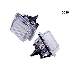 Ισχυρά φώτα LED πίσω πινακίδας Mercedes W204 - 6000K - 0010