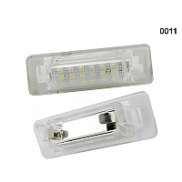 Φως πινακίδας Mercedes C class - 0011