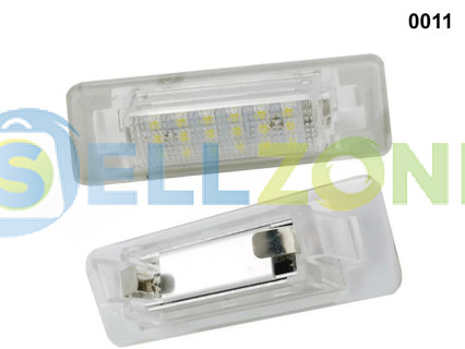 Φως πινακίδας Mercedes C class - 0011