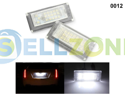 Φώτα πινακίδας LED υψηλής ποιότητας για MINI R50 - 0012