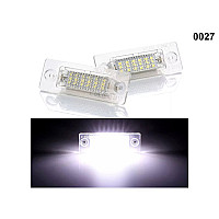 2τμχ LED Φώτα Πινακίδας εγγραφής για VW Golf, Passat - 0027 - Sellzone.bg 2τμχ LED Φώτα Πινακίδας εγγραφής για VW Golf, Passat - 0027
