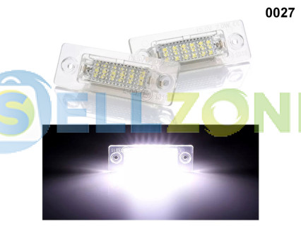 2τμχ LED Φώτα Πινακίδας εγγραφής για VW Golf, Passat - 0027