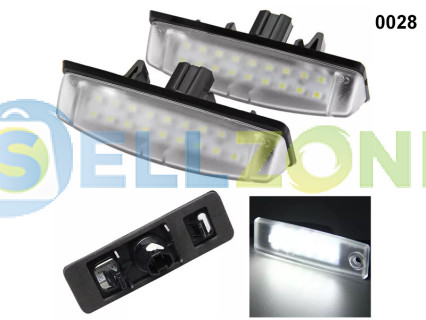 Πίσω φώτα πινακίδας Toyota Lexus - 0028
