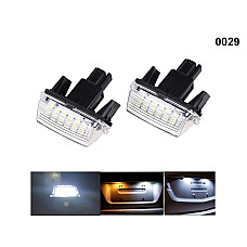 Φώτα πινακίδας εγγραφής για Toyota Corolla - 0029