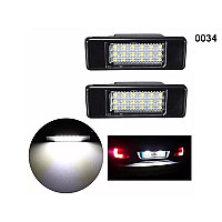 Δύο φώτα πινακίδων με διόδους LED για Peugeot Citroen - 0034 - Sellzone.bg Δύο φώτα πινακίδων με διόδους LED για Peugeot Citroen - 0034