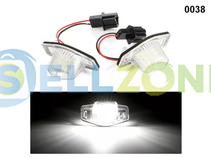 2τμχ LED Φώτα πίσω πινακίδας κυκλοφορίας Honda - 0038
