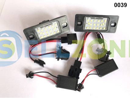 2τμχ LED Φώτα πίσω πινακίδας κυκλοφορίας για Porsche Cayenne - 0039