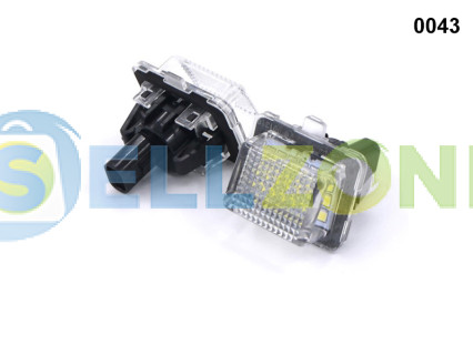 Φώτα πινακίδας εγγραφής με 18 διόδους SMD για Mercedes C CLA - 0043
