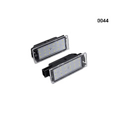 Σετ φώτα οροφής LED για την πίσω πινακίδα κυκλοφορίας για Renault Megane - 0044