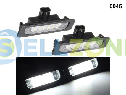 LED πίσω Φώτα πινακίδας εγγραφής Plug and play για Ford Taurus - 0045