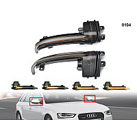 DYNAMIC LED Σετ Φλας ενδείξεων στροφής για καθρέφτες Audi A4 A5 - 0104 - Sellzone.bg DYNAMIC LED Σετ Φλας ενδείξεων στροφής για καθρέφτες Audi A4 A5 - 0104