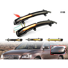 DYNAMIC LED Σετ Φλας ενδείξεων στροφής για καθρέφτες Audi Q5 Q7 - 0108 - Sellzone.bg DYNAMIC LED Σετ Φλας ενδείξεων στροφής για καθρέφτες Audi Q5 Q7 - 0108