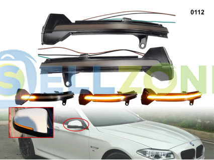 DYNAMIC LED Σετ Φλας ενδείξεων στροφής για καθρέφτες BMW 5 6 7 F10 F06 F01 - 0112